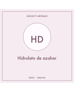 Hidrolato de azahar