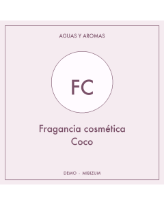 Fragancia cosmética Coco