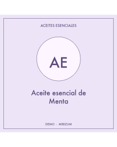 Aceite esencial de Menta