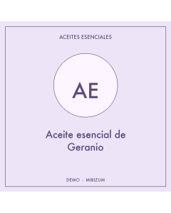 Aceite esencial de Geranio